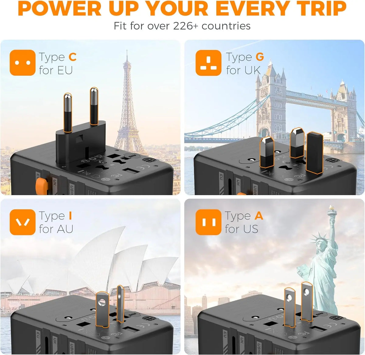adaptador de viagem
