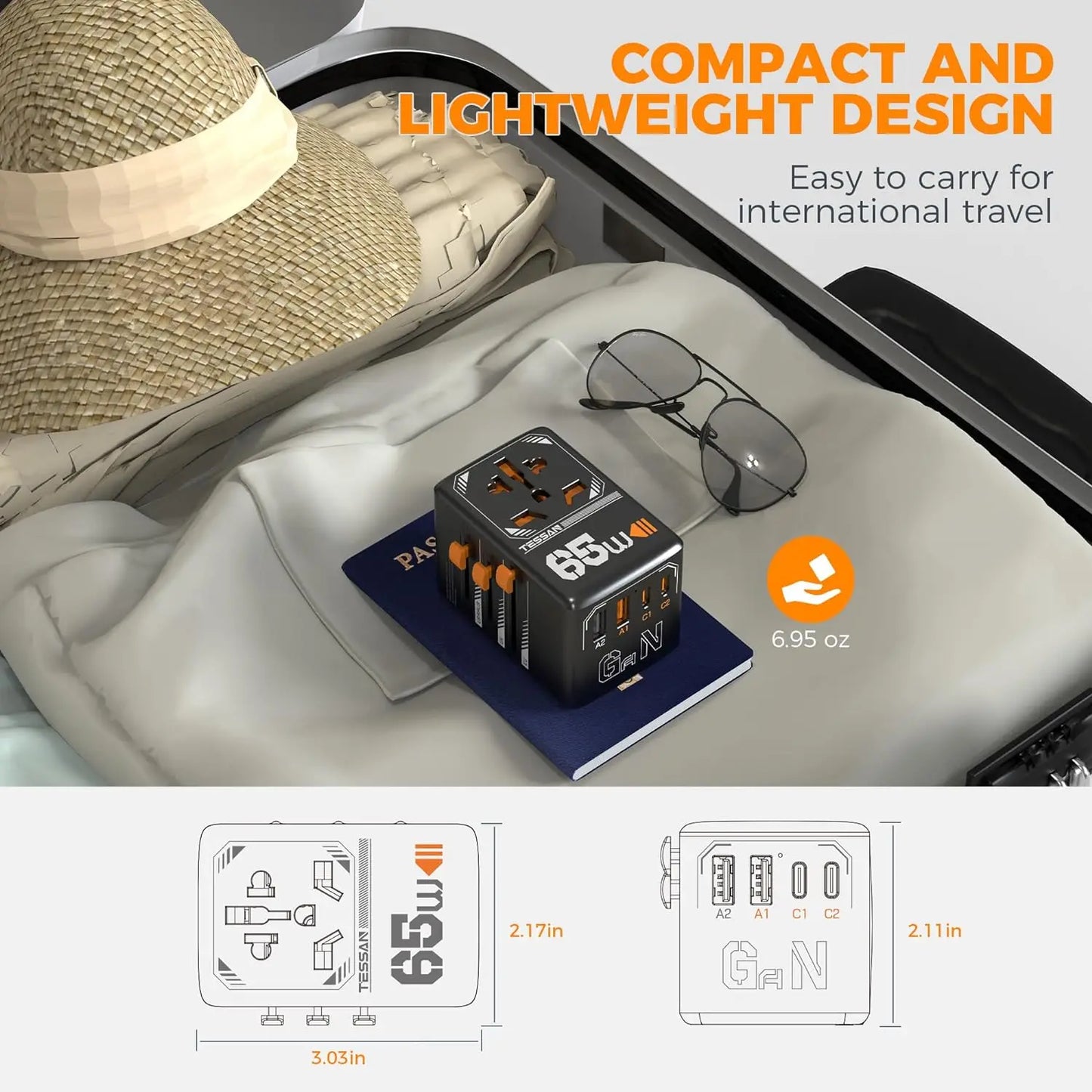 adaptador de viagem