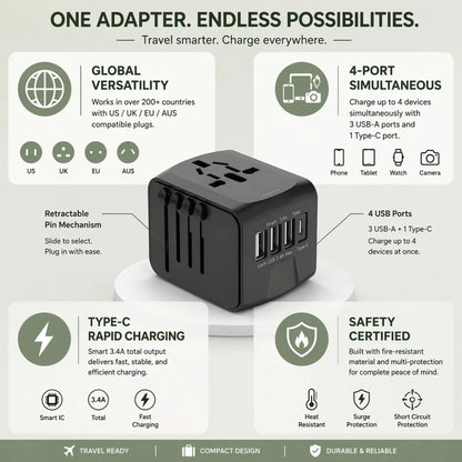 adaptador universal de