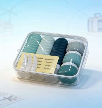 kit de viagem verde menta