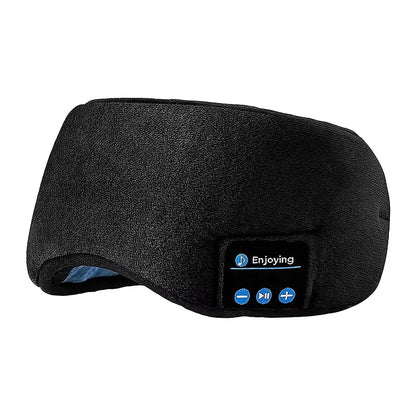 máscara de dormir preto