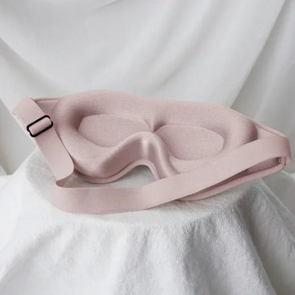 máscara de dormir rosa
