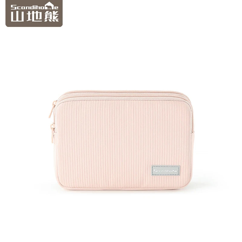 nécessaire de viagem rosa