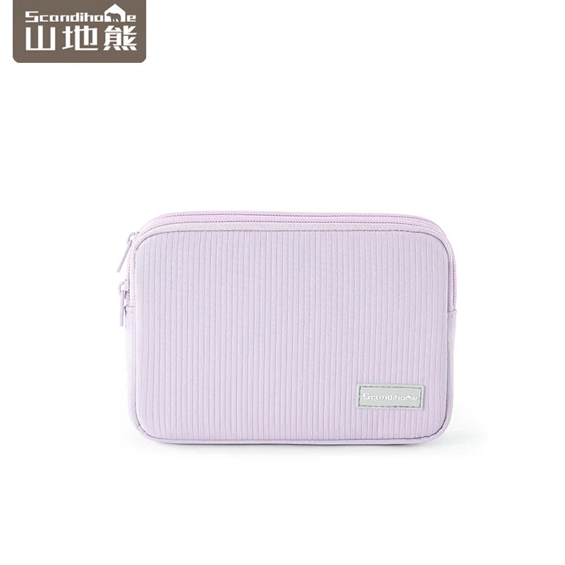 nécessaire de viagem roxo